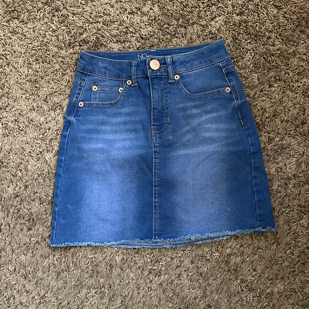 NOBO Mid Rise Denim Skirt
